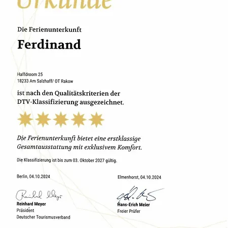 Ferdinand - Mit Kamin Und Sauna Fuer 6 Personen * Pepelow